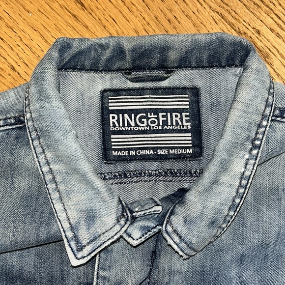 Ring of Fire Denim Jacket - Picture 4 of 4